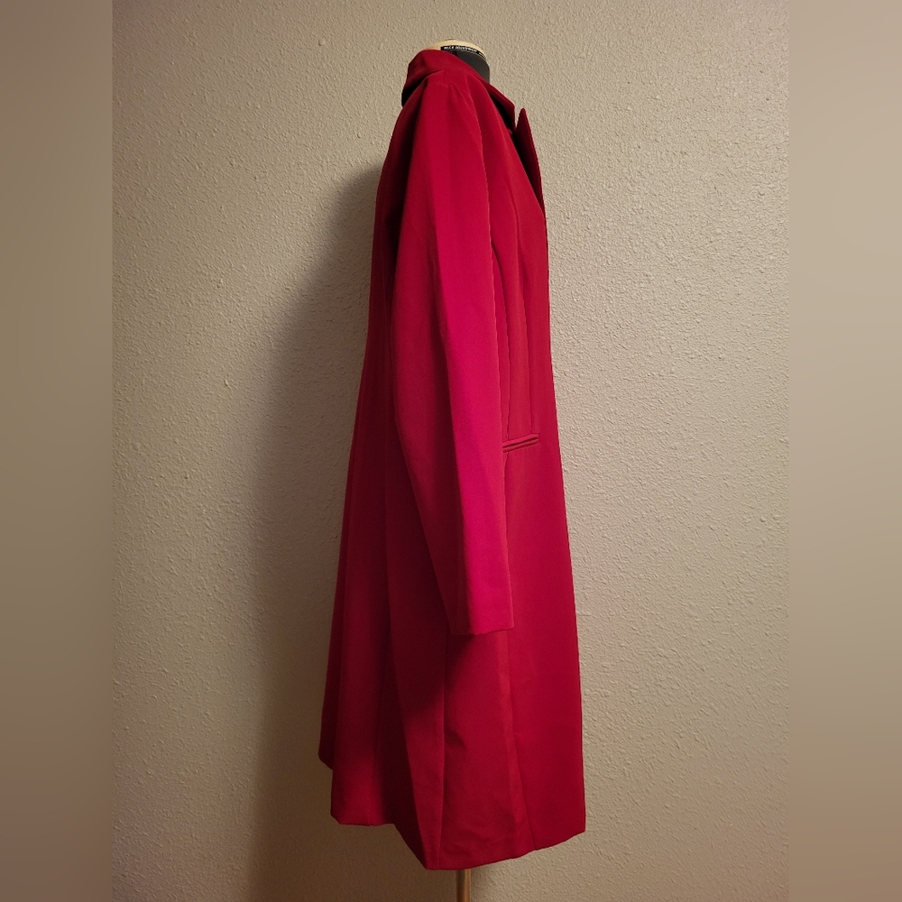 NWT Shelby & Palmer Red Blazer Dress Size 16 - Picture 5 of 8